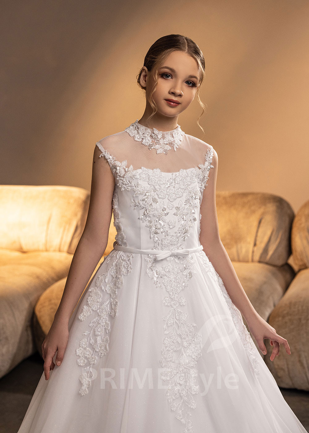 Luxusné šaty na prvé sväté prijímanie...