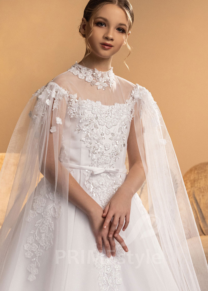 Luxusné šaty na prvé sväté prijímanie LVK002