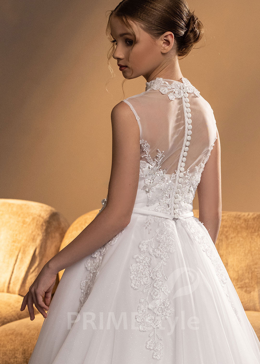 Luxusné šaty na prvé sväté prijímanie...