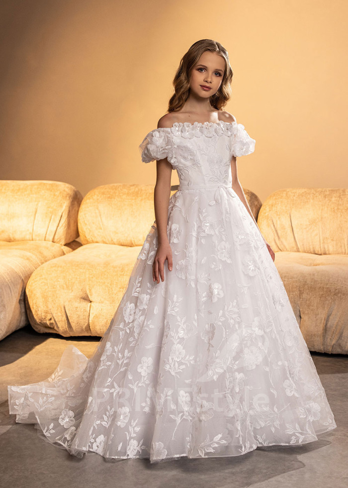 Luxusné šaty na 1. sväté prijímanie LVK005