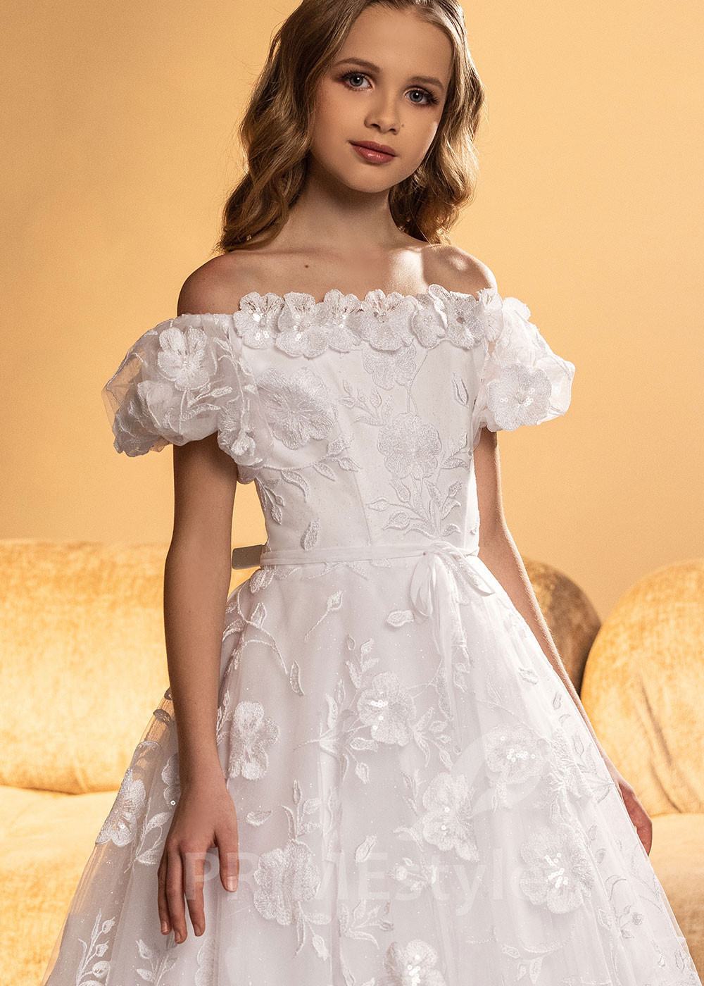 Luxusné šaty na 1. sväté prijímanie...