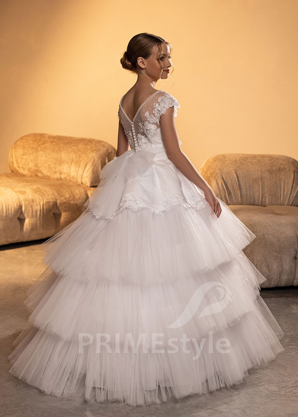 Luxusné šaty na prvé sväté prijímanie...