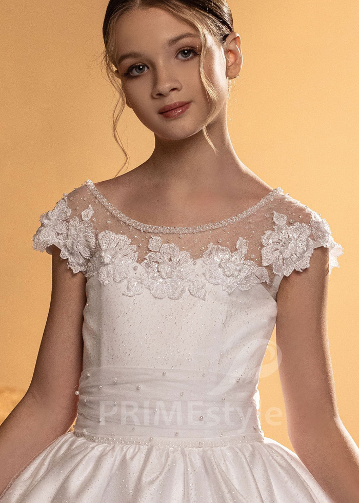 Luxusné šaty na prvé sväté prijímanie LVK006