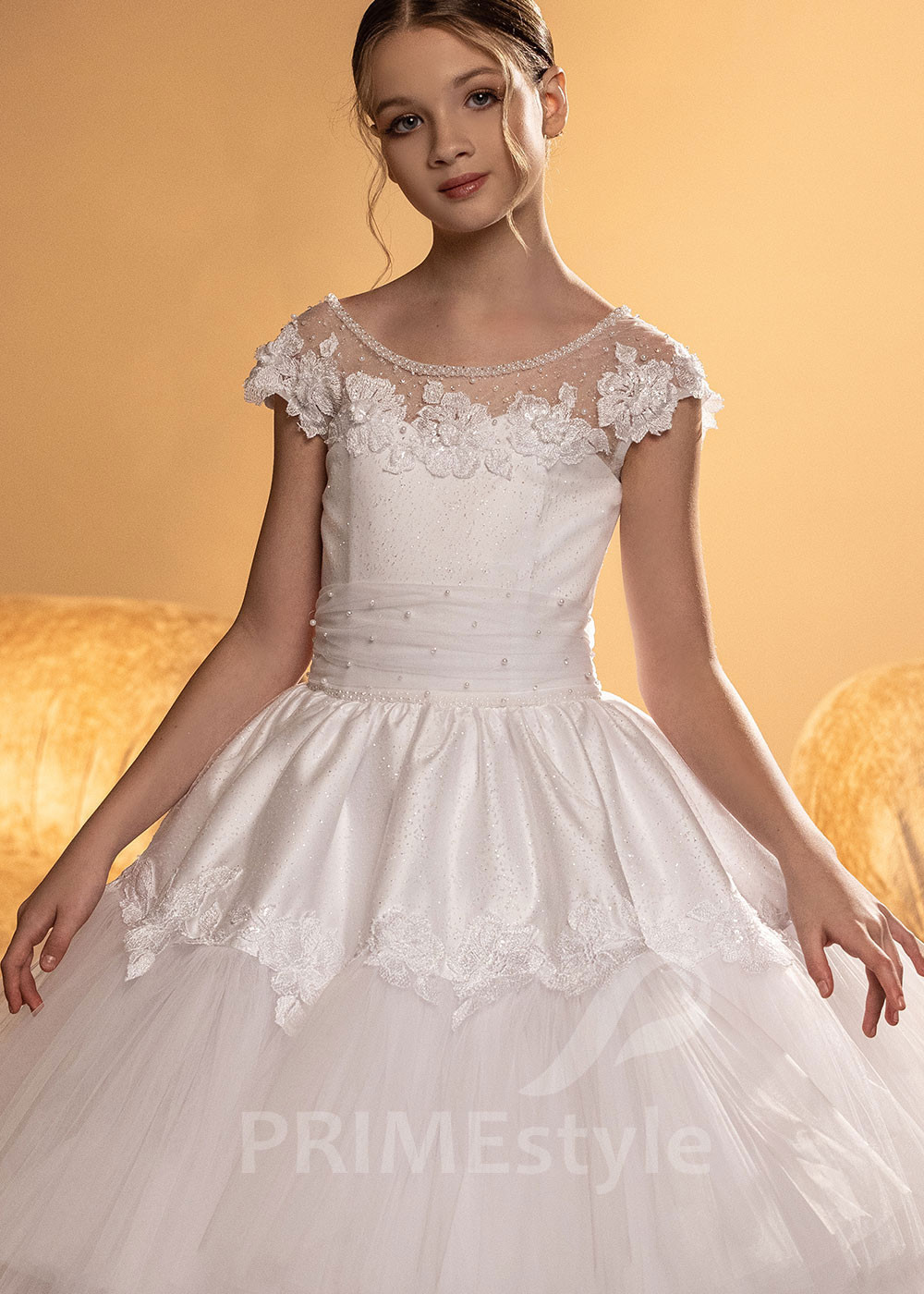 Luxusné šaty na prvé sväté prijímanie...