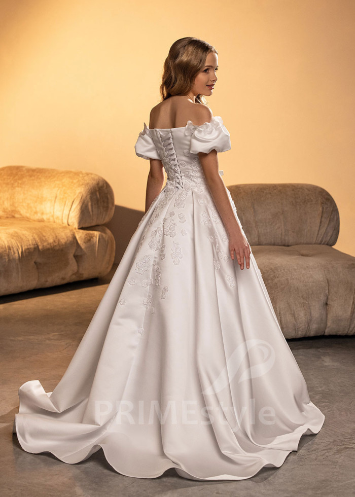 Luxusné šaty na 1. sväté prijímanie LVK007