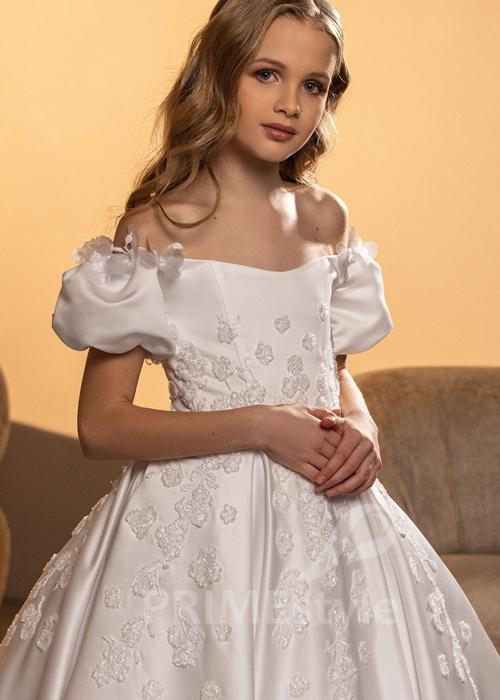 Luxusné šaty na 1. sväté prijímanie...