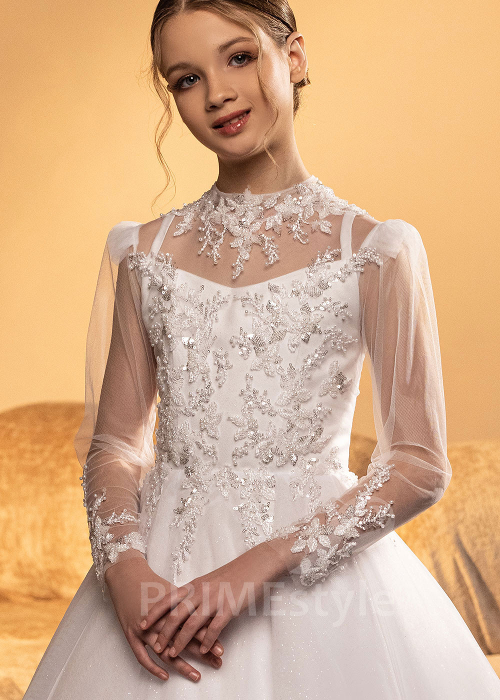 Luxusné šaty na prvé sväté prijímanie...