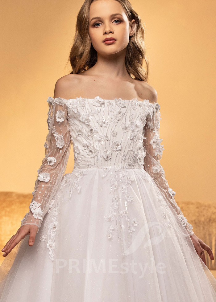 Luxusné šaty na 1. sväté prijímanie LVK009