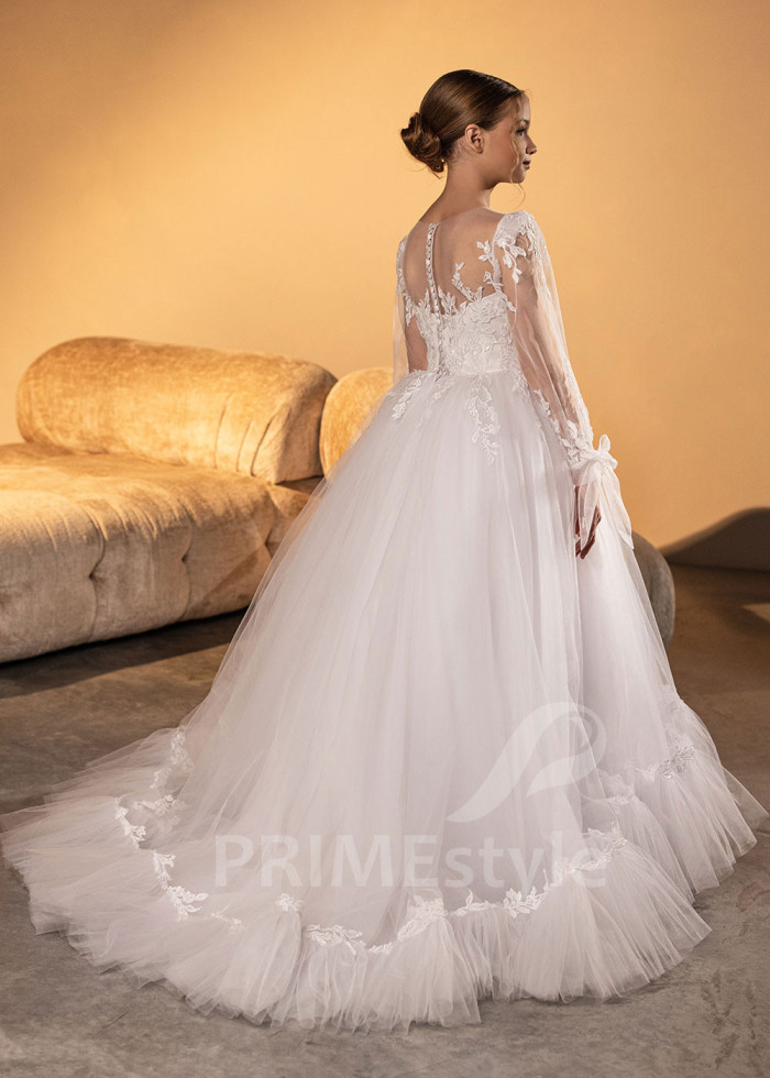 Luxusné šaty na prvé sväté prijímanie LVK010