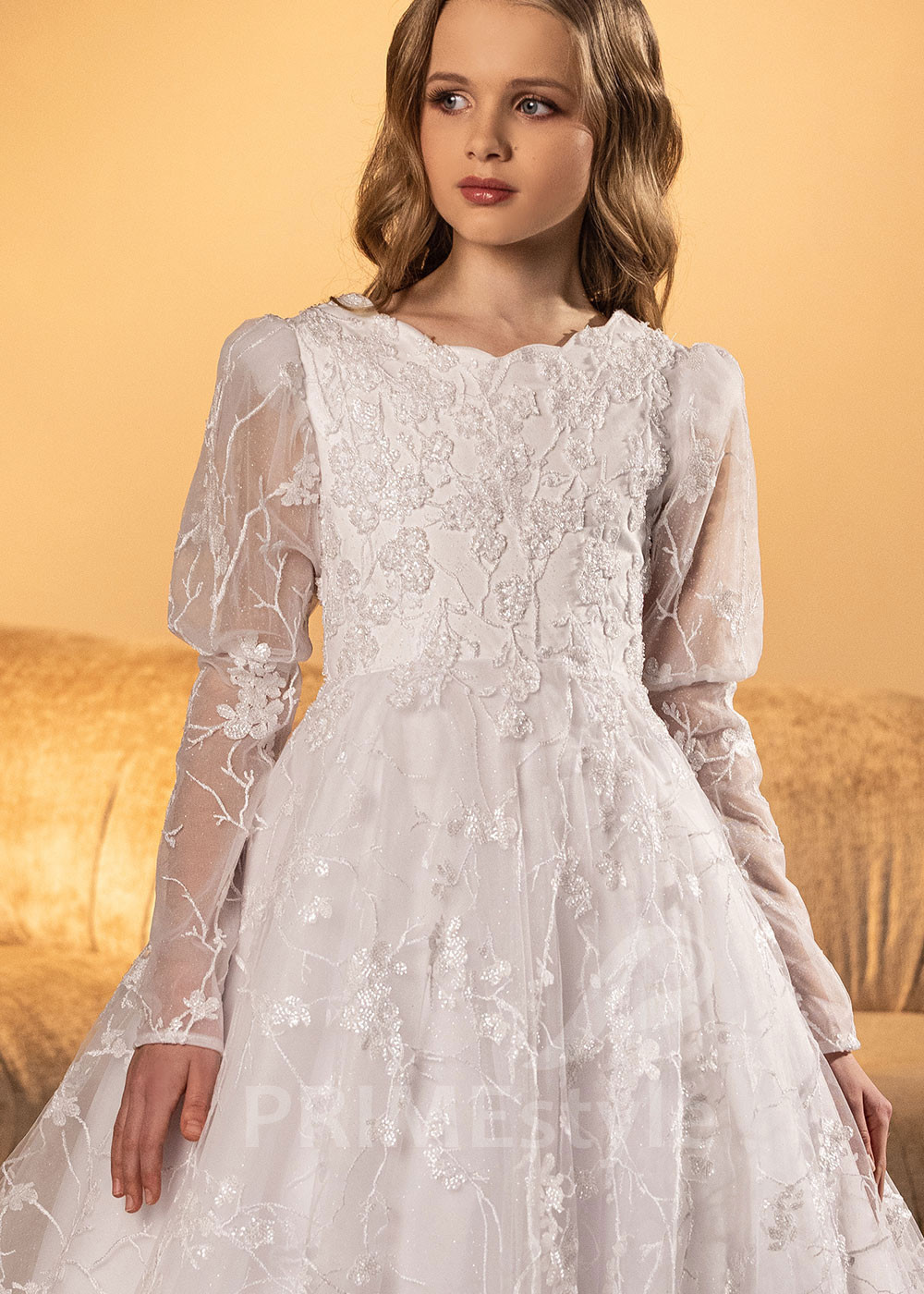 Luxusné šaty na 1. sväté prijímanie...