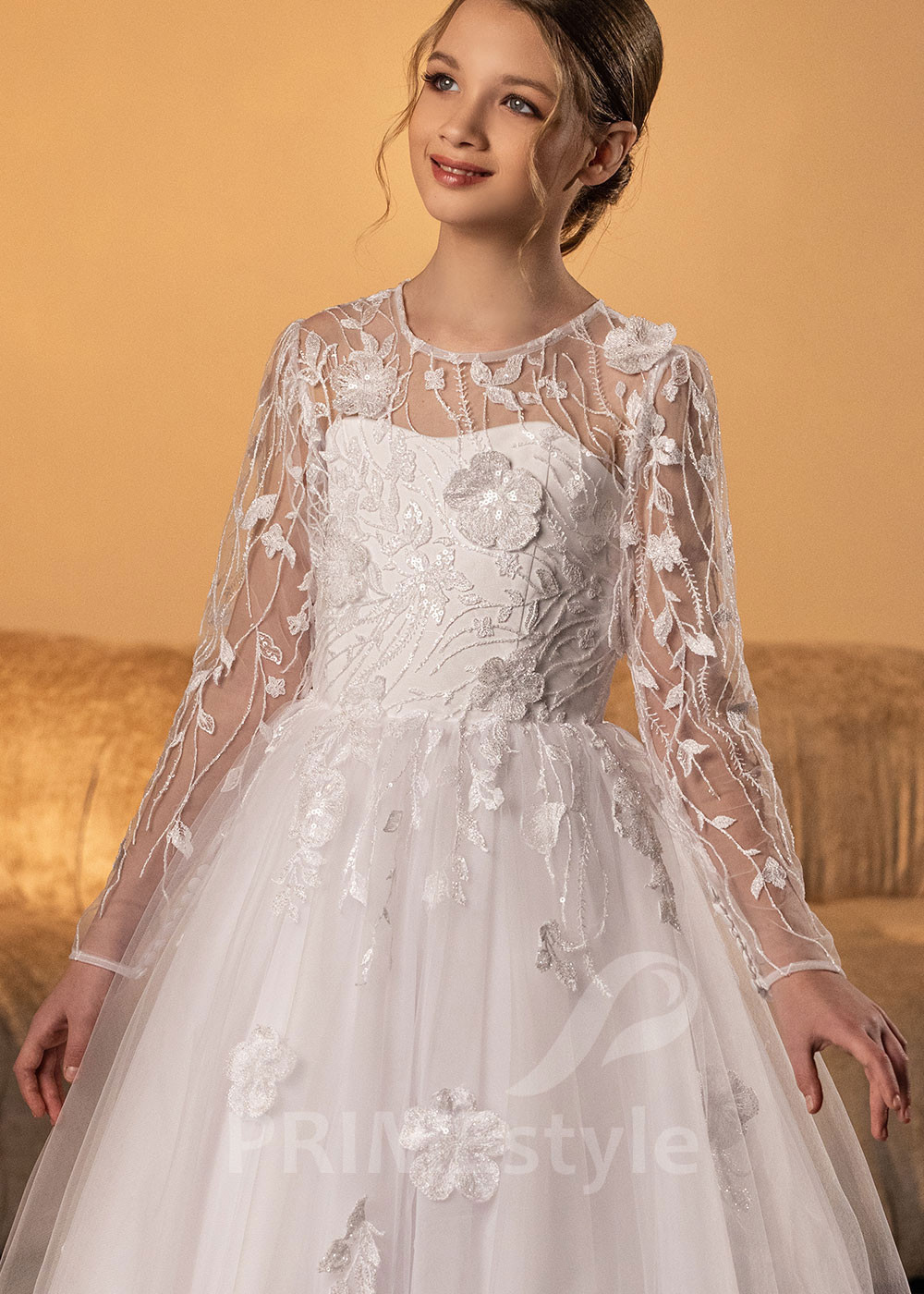 Luxusné šaty na 1. sväté prijímanie...