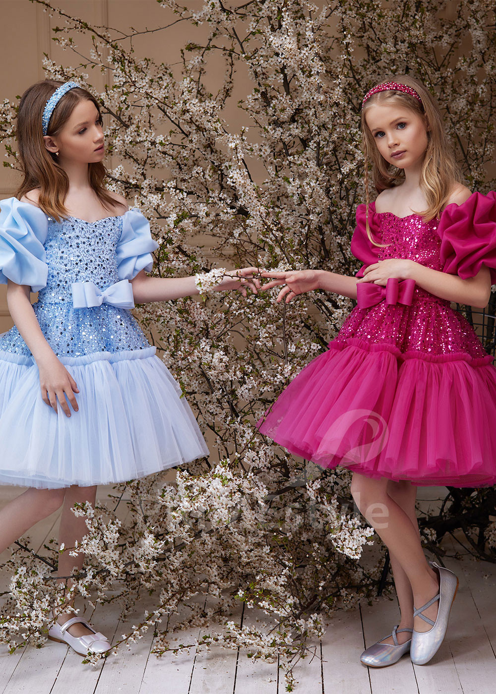 Detské slávnostné šaty LS152