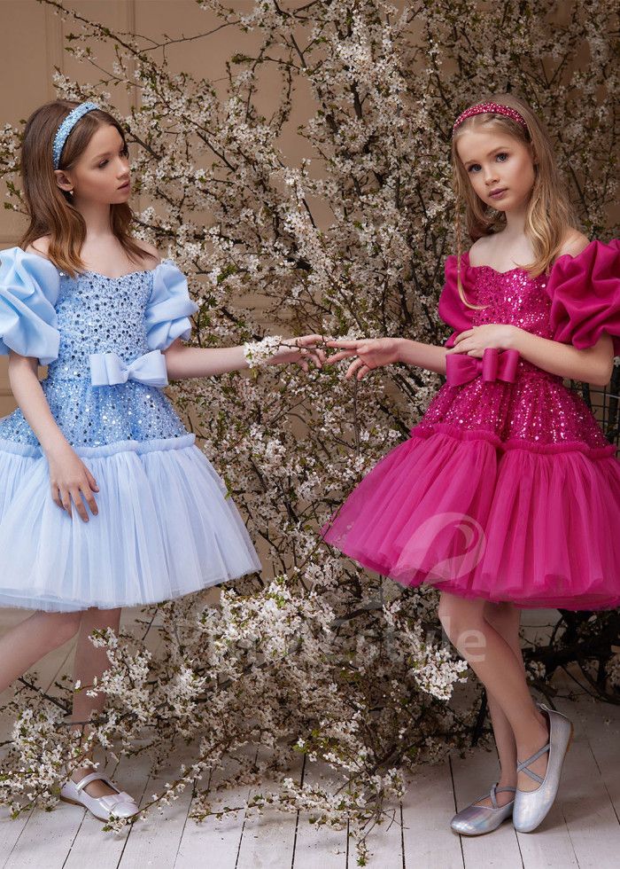 Detské slávnostné šaty LS152