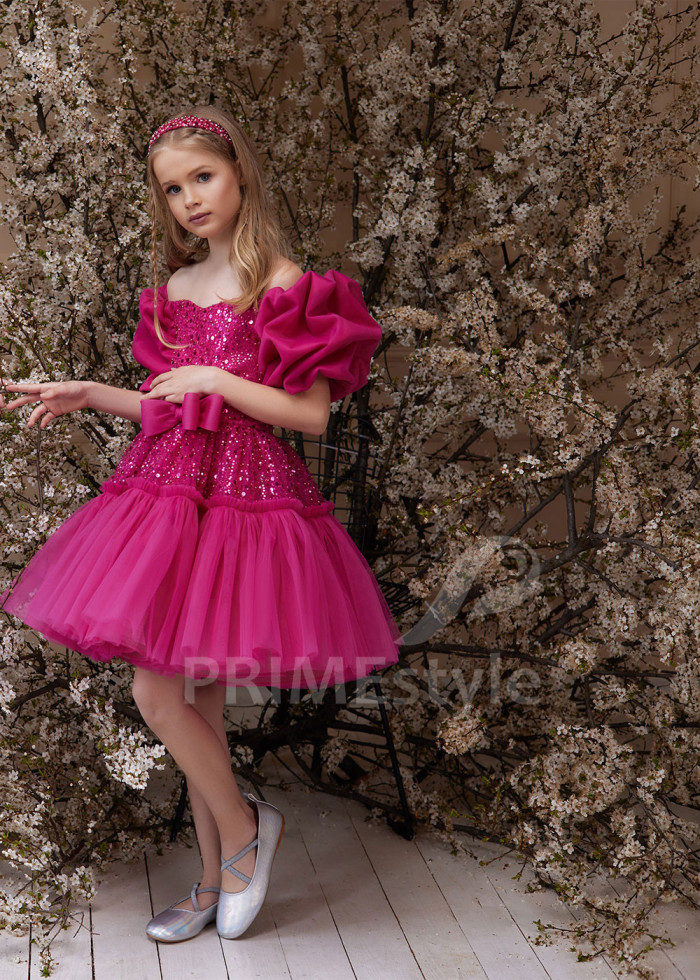 Detské slávnostné šaty LS152