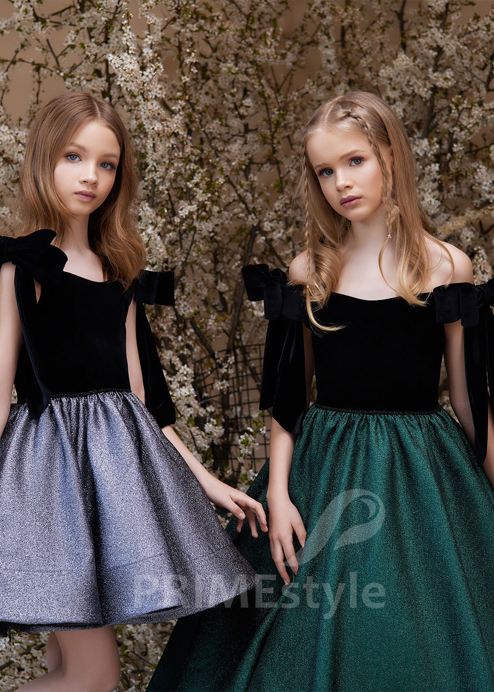 Dievčenské spoločenské šaty LS153