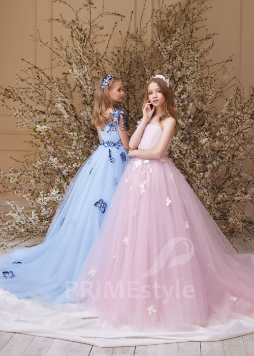 Detské princeznovské šaty  LS154