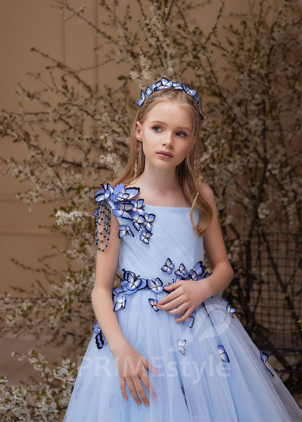 Detské princeznovské šaty  LS154