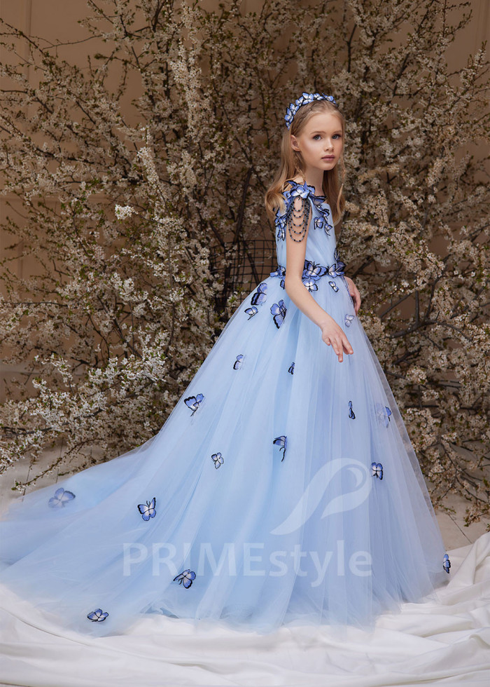 Detské princeznovské šaty  LS154