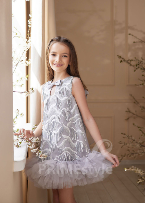 Detské slávnostné šaty LS155 2