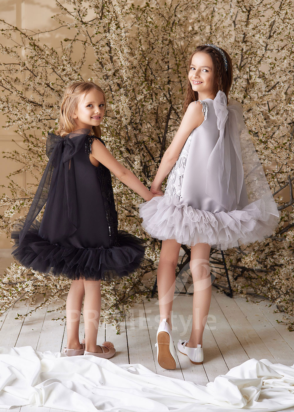 Detské slávnostné šaty LS155