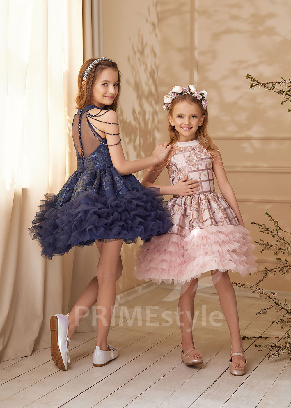 Detské slávnostné šaty LS156