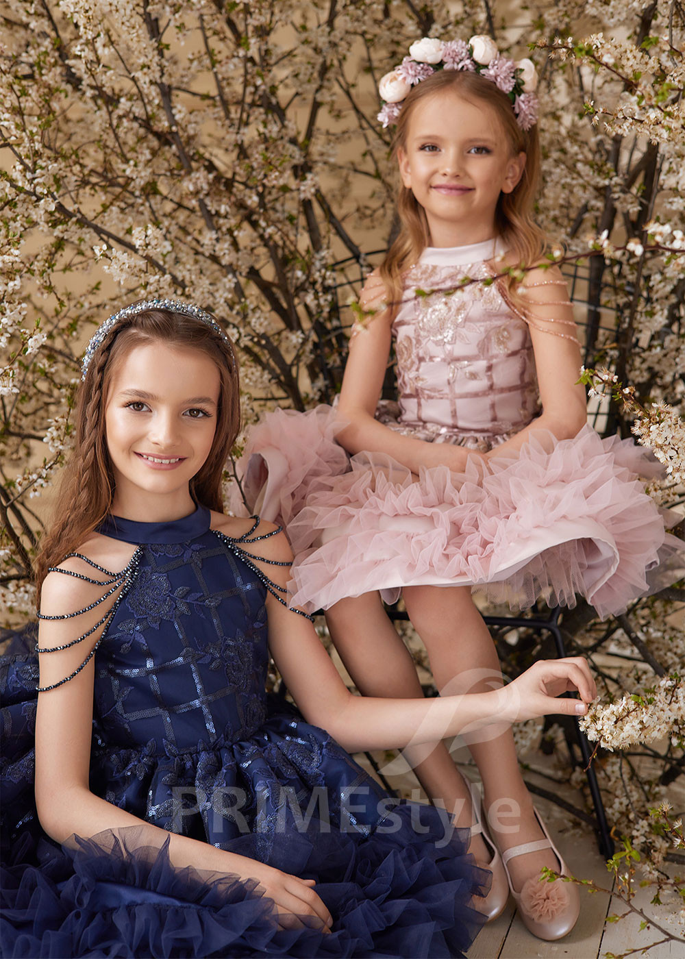 Detské slávnostné šaty LS156