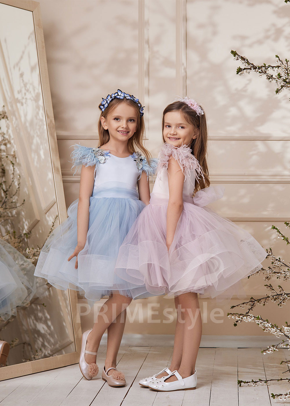 Detské šaty pre malé družičky LS159