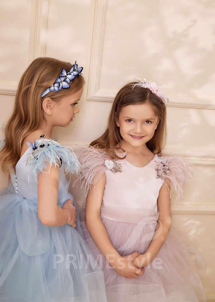 Detské šaty pre malé družičky LS159