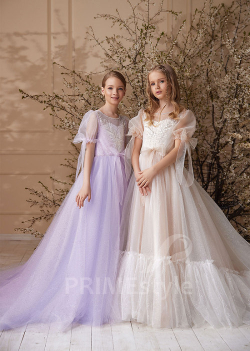 Detské princeznovské šaty  LS161