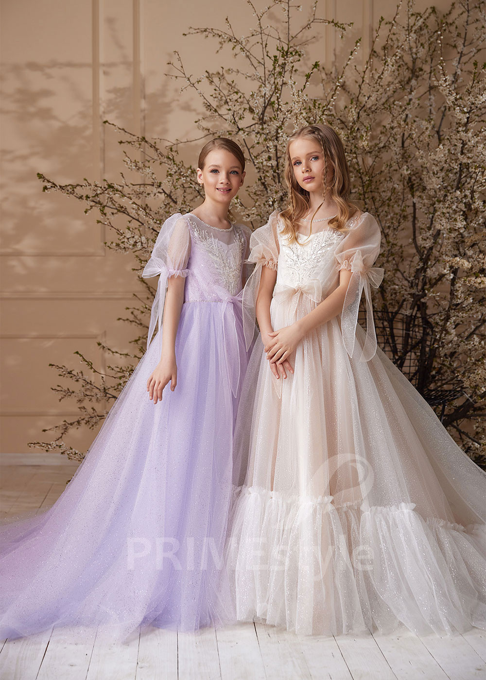 Detské princeznovské šaty  LS161