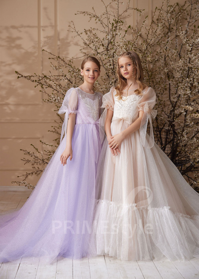 Detské princeznovské šaty  LS161