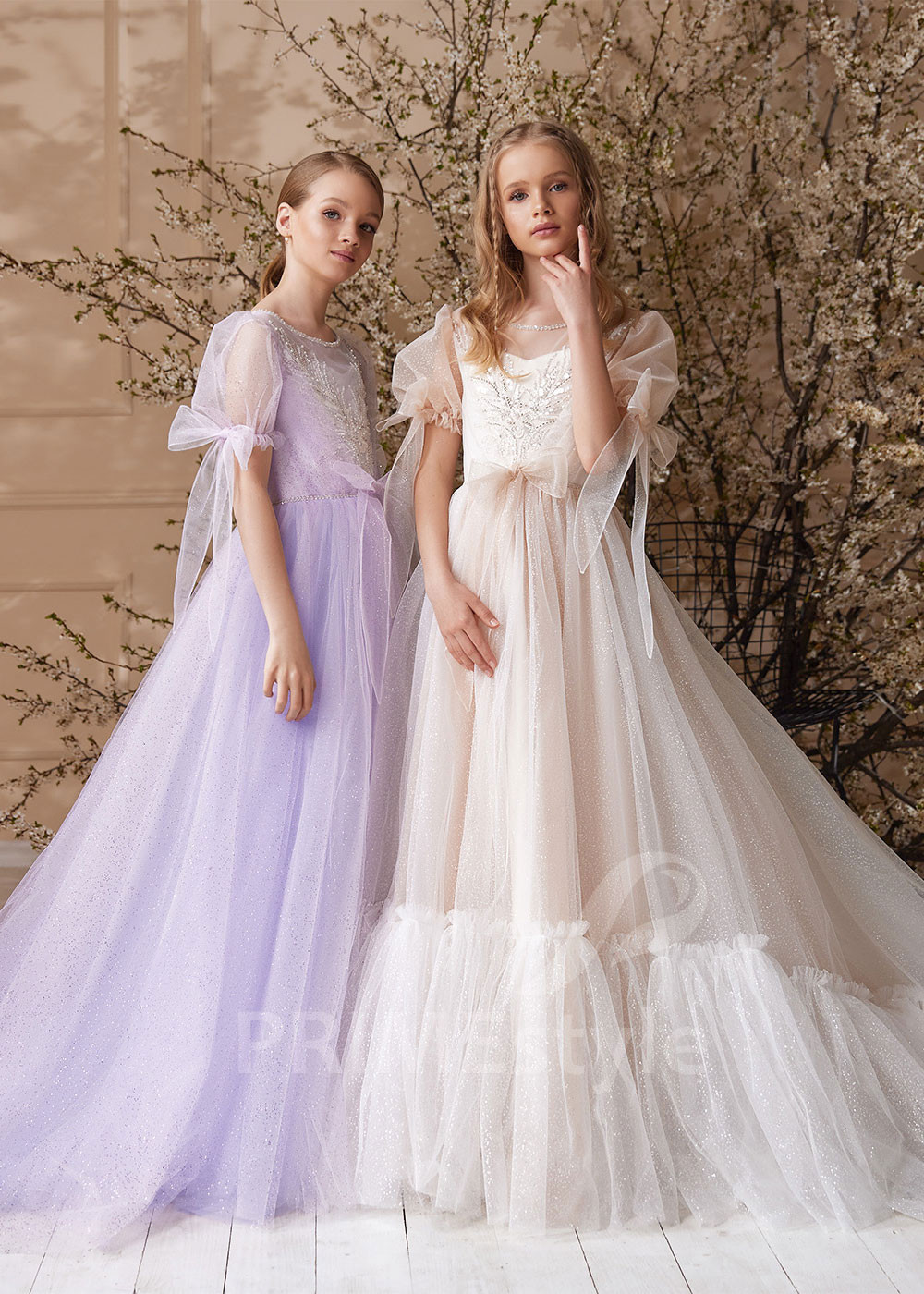 Detské princeznovské šaty  LS161