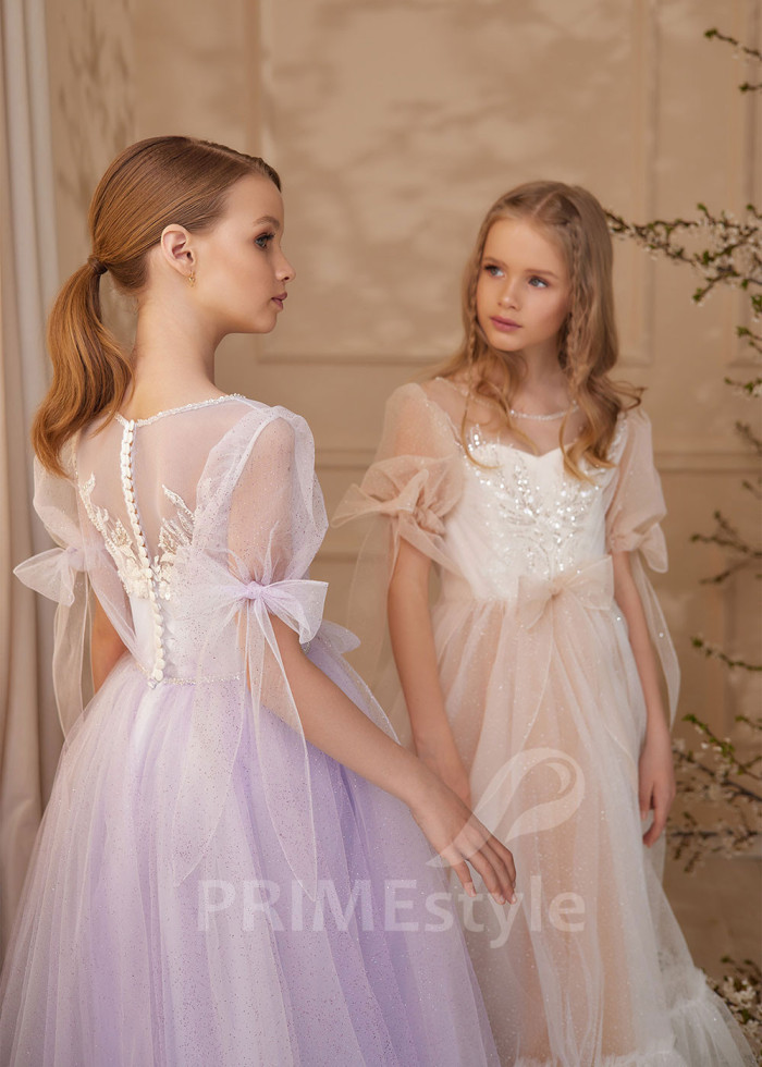 Detské princeznovské šaty  LS161