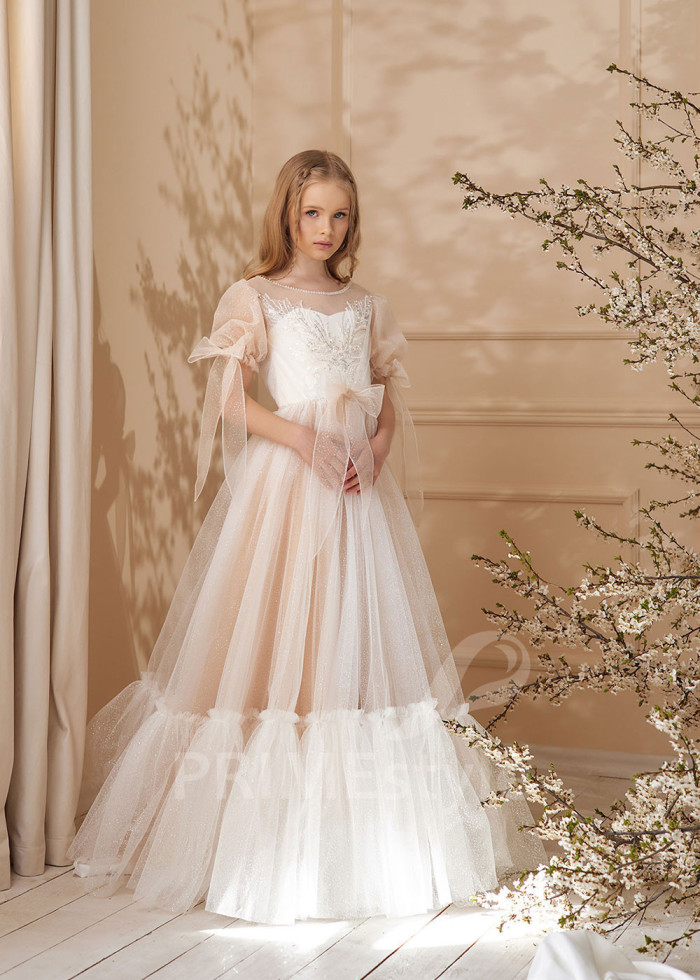 Detské princeznovské šaty  LS161