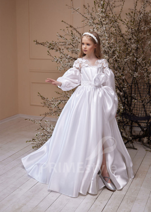 Šaty na prvé sväté prijímanie LS162