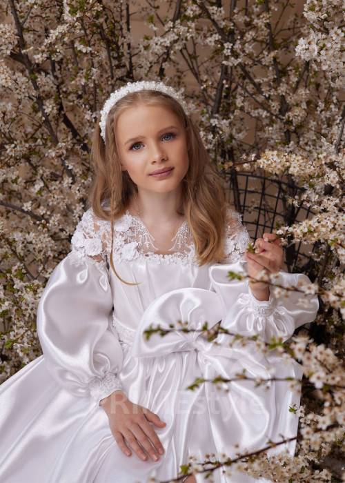 Šaty na prvé sväté prijímanie LS162 2