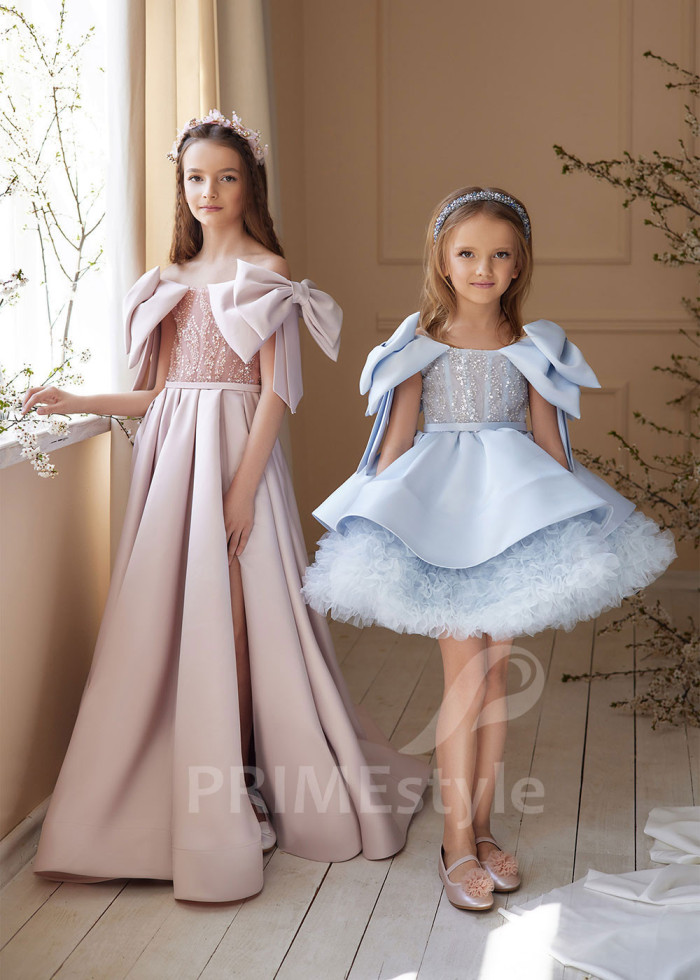 Detské slávnostné šaty LS164