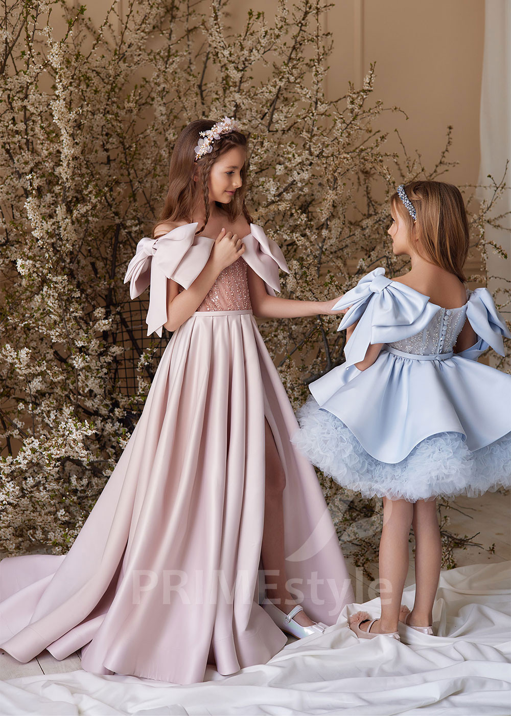 Detské slávnostné šaty LS164