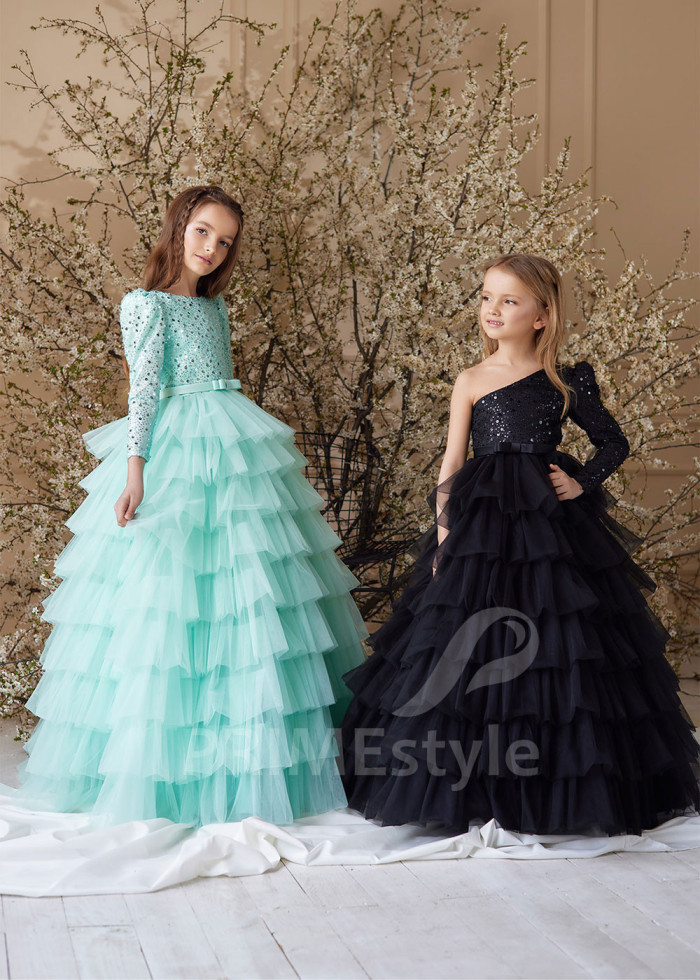 Luxusné dievčenské šaty LS165