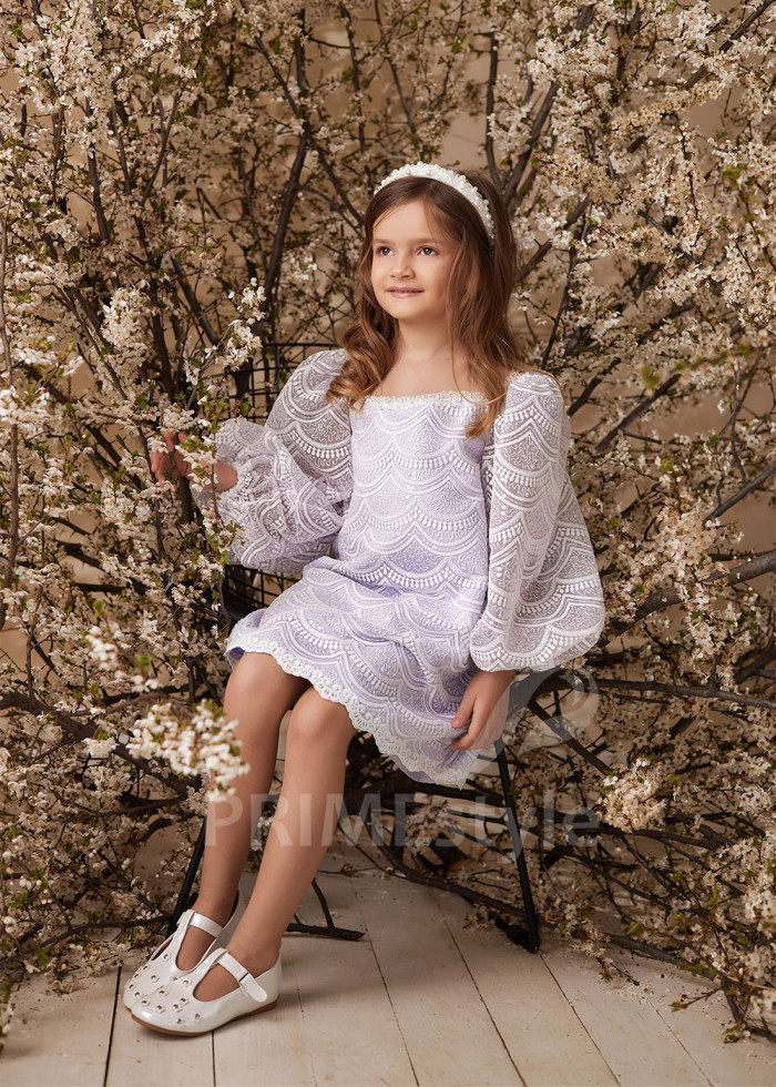 Detské šaty na svadbu LS167