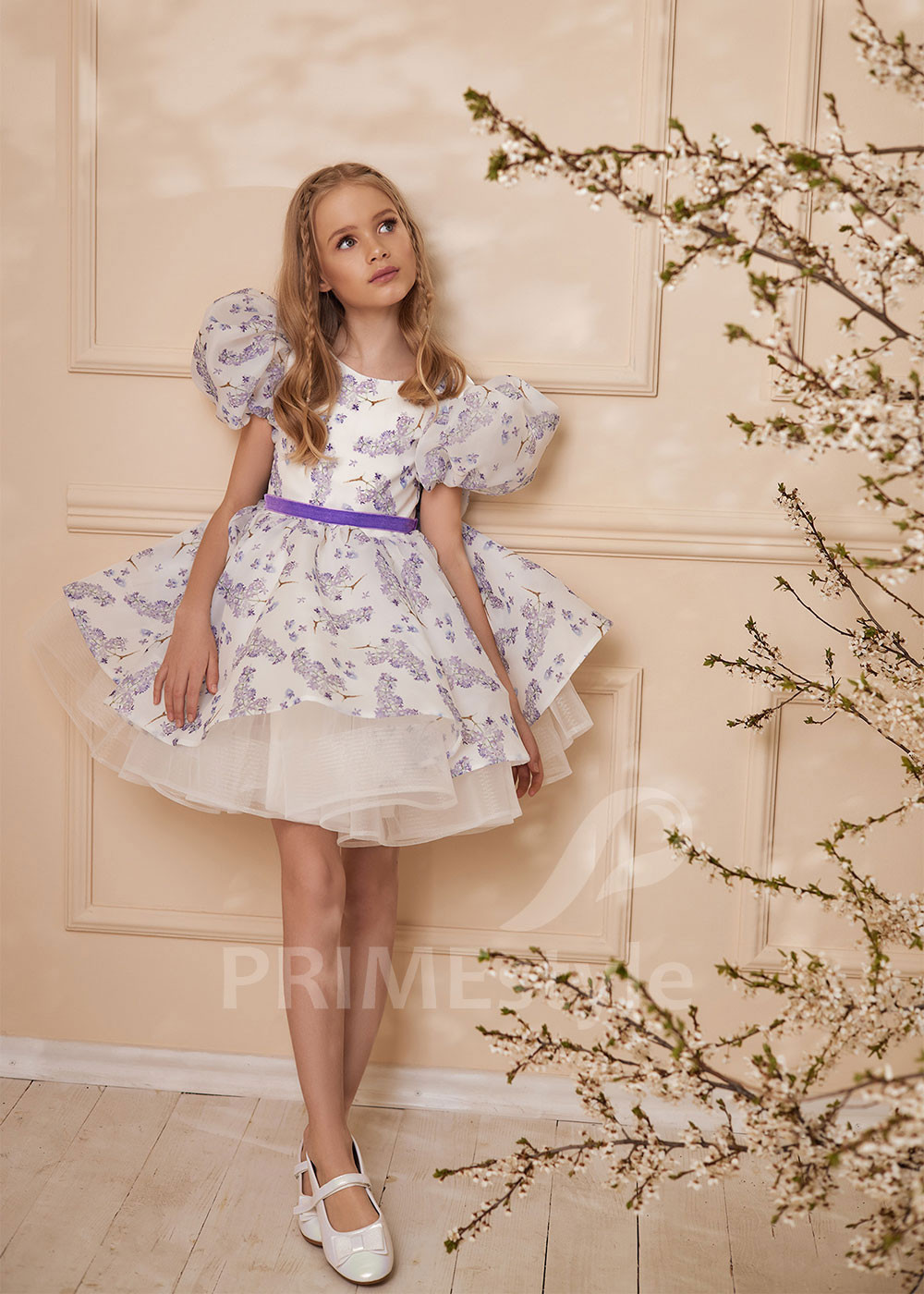 Šaty na svadbu pre malé družičky LS168
