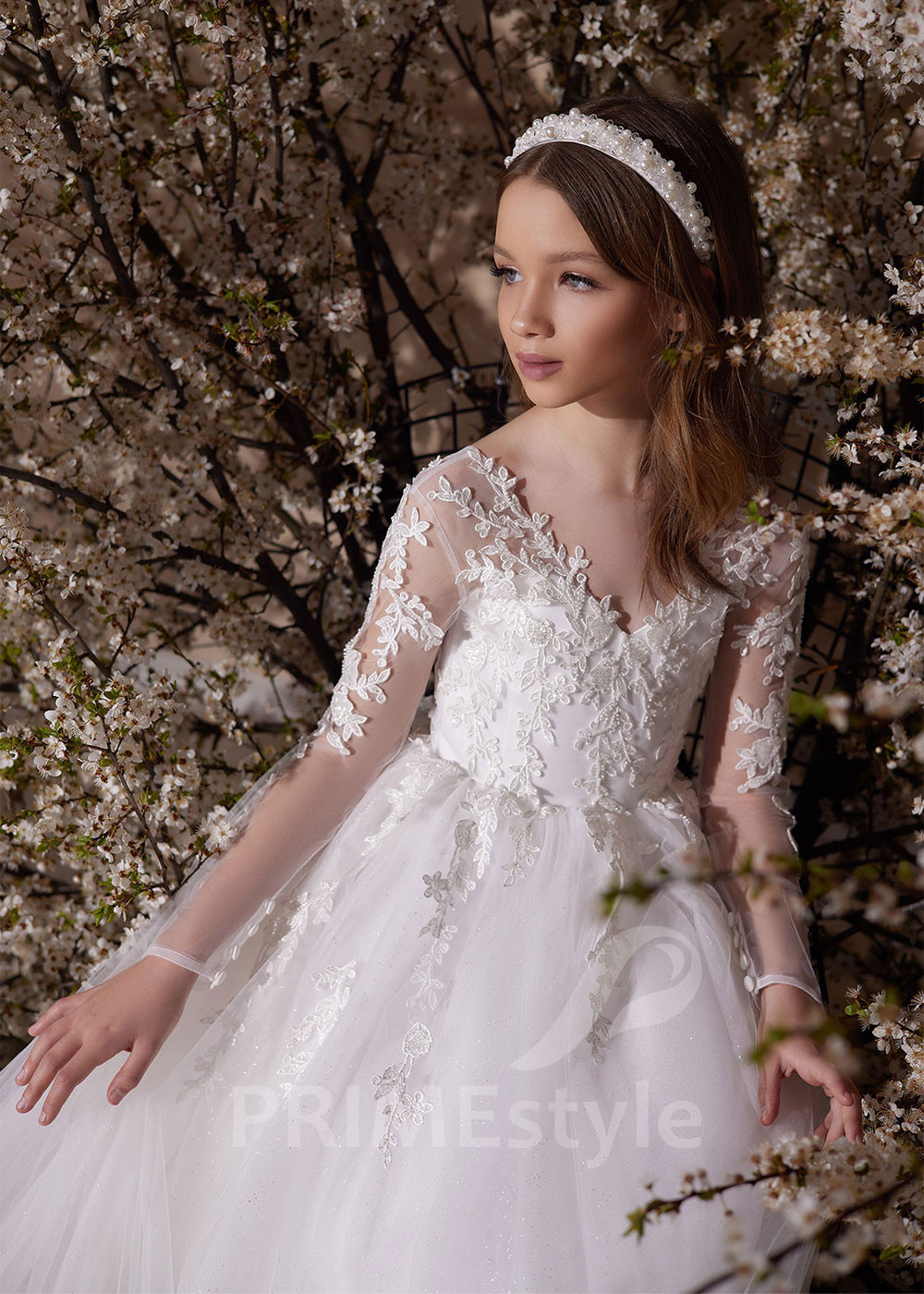 Šaty na prvé sväté prijímanie LS171