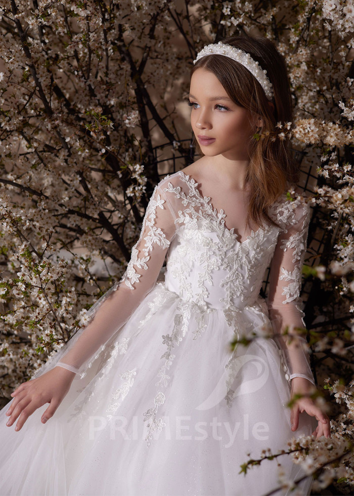 Šaty na prvé sväté prijímanie LS171