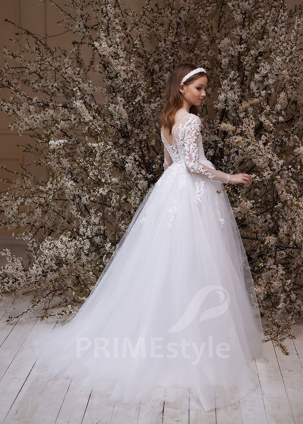 Šaty na prvé sväté prijímanie LS171