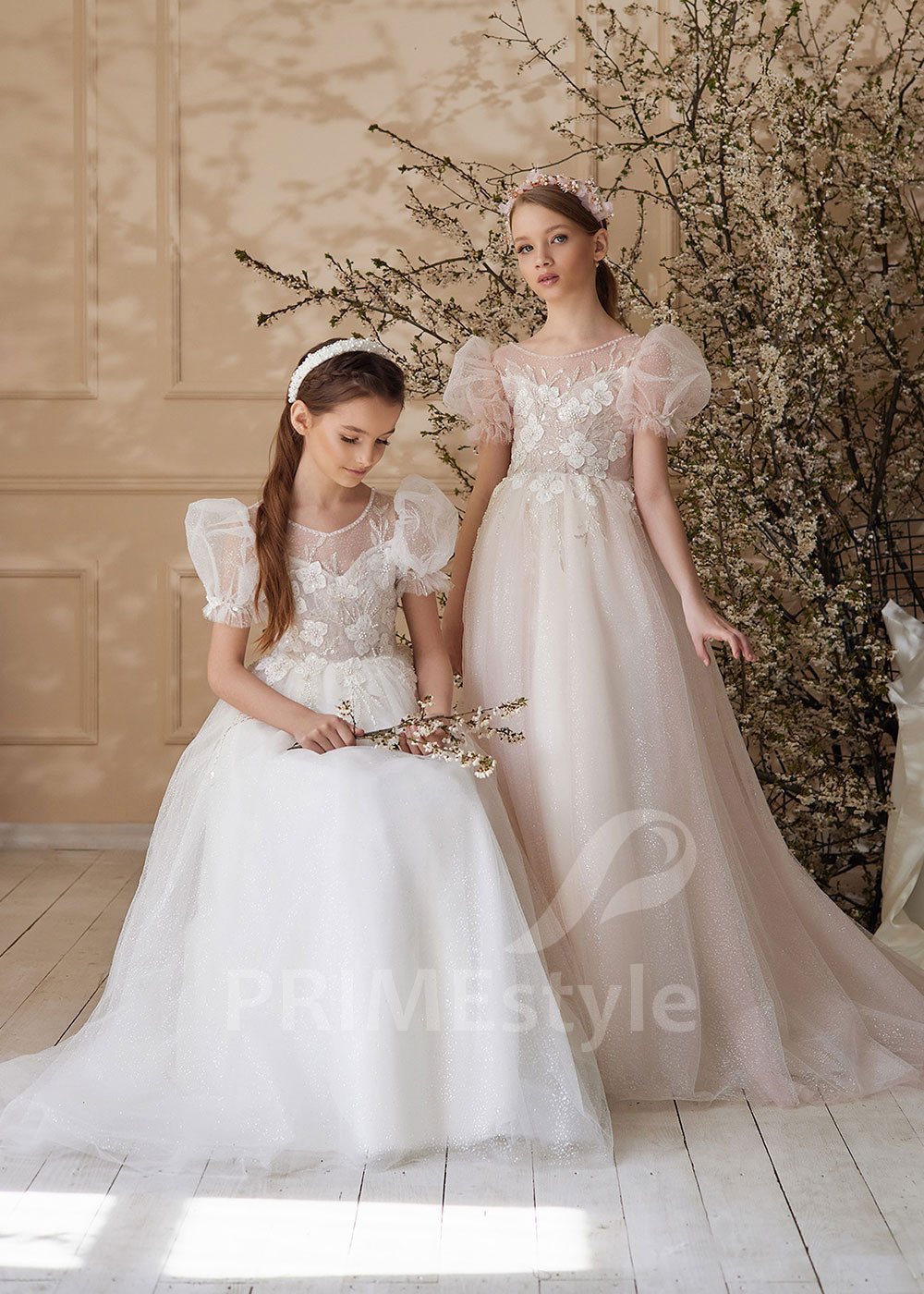 Šaty na prvé sväté prijímanie LS176