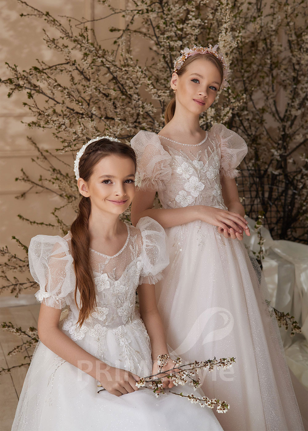 Šaty na prvé sväté prijímanie LS176