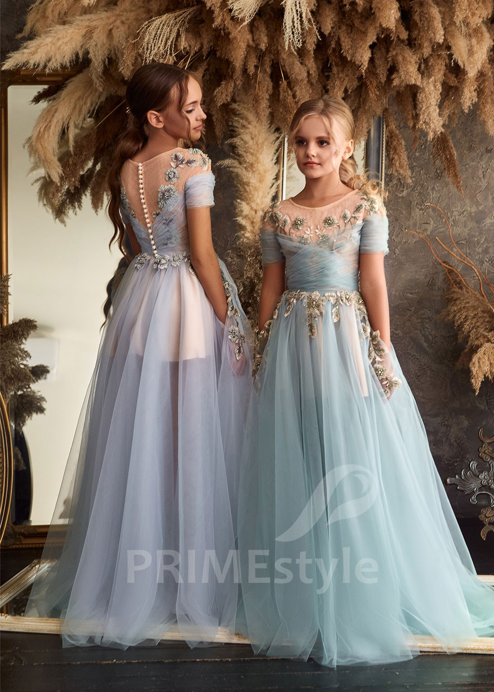 Detské slávnostné šaty LC2301