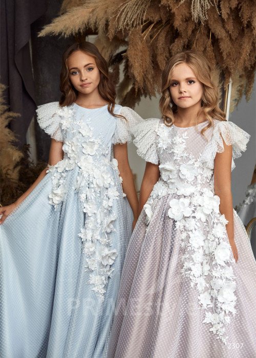 Detské šaty na svadbu LC2307