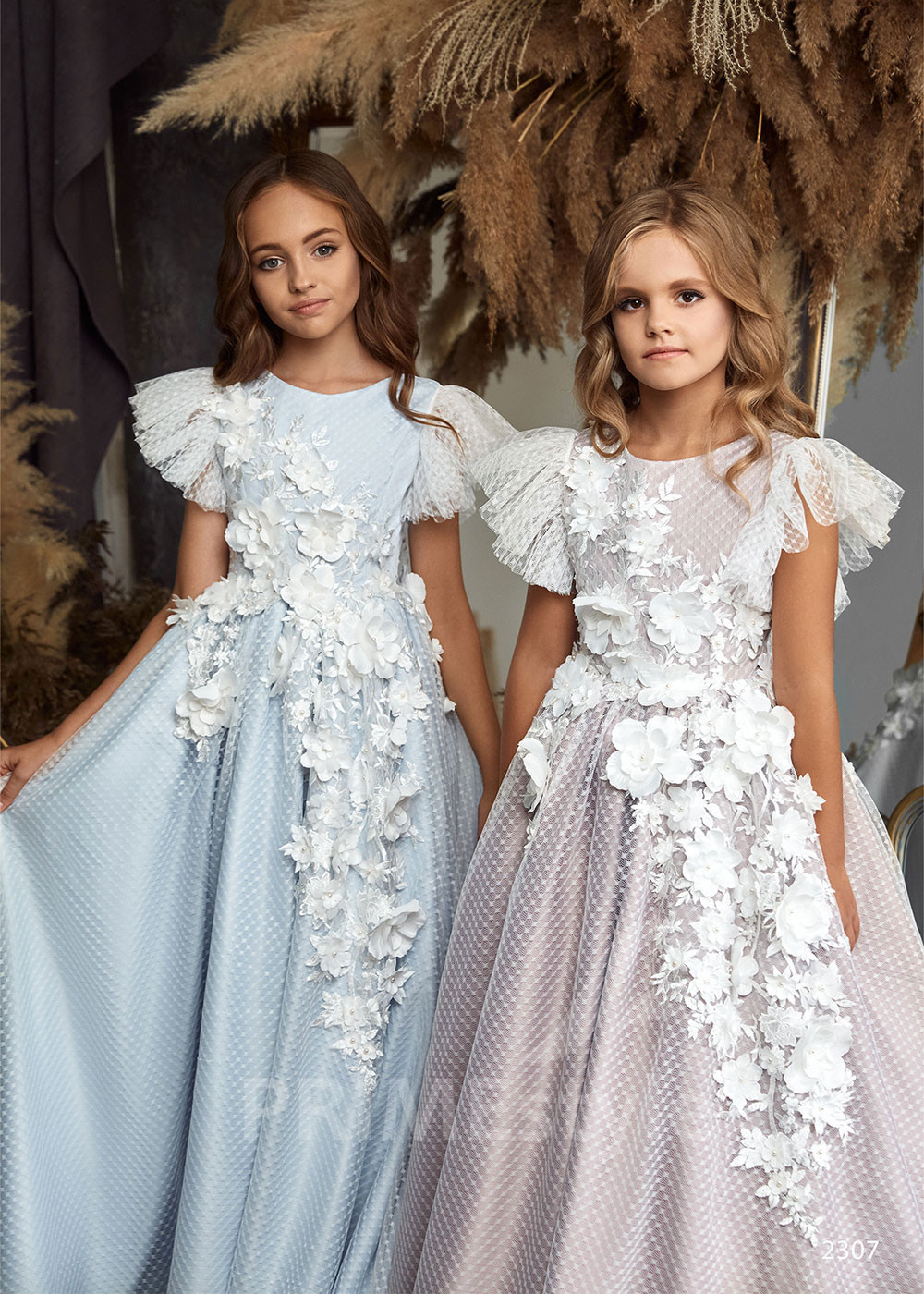 Detské šaty na svadbu LC2307