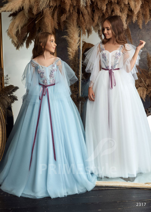 Detské spoločenské šaty LC2317